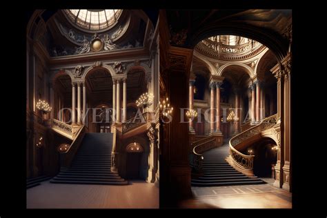 Palais Garnier Interior Digital Backdrops, Maternity Backdrop Overlays ...