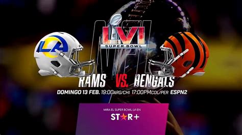 Rams Vs Bengals Super Bowl Lvi Final Espn2 Promo Youtube