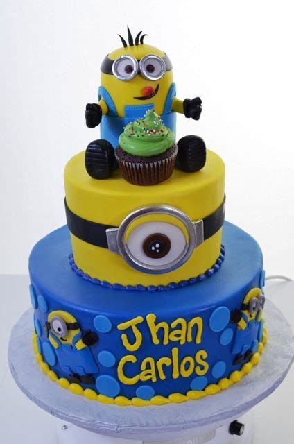 Introduzir 122 Imagem Bolo De Dois Andares Dos Minions Br