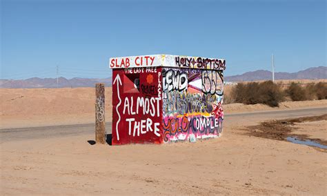 Inside The Lizard Tree Library At Slab City