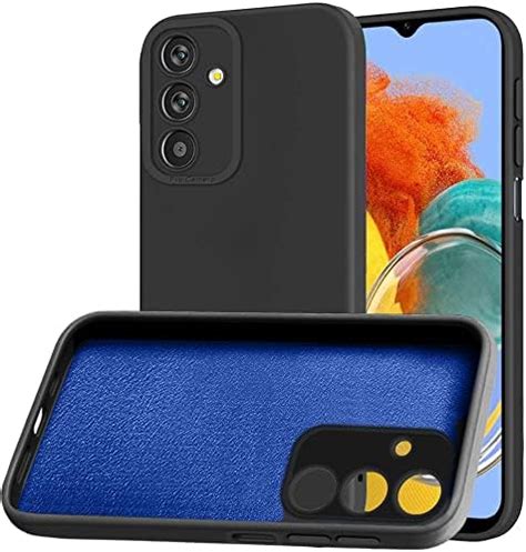 Thetkart Liquid Silicon Back Cover Case For Samsung Galaxy M14 5g Stylish Camera Protection