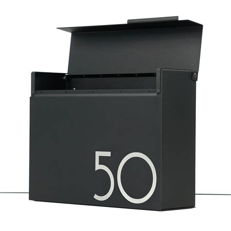 Mitch Stainless Steel Modern And Contemporary Mailbox Contemporary