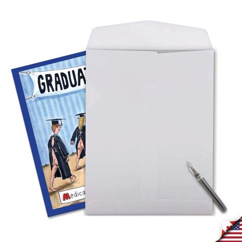 MSG: Funny Graduation Over-sized Paper Greeting Card