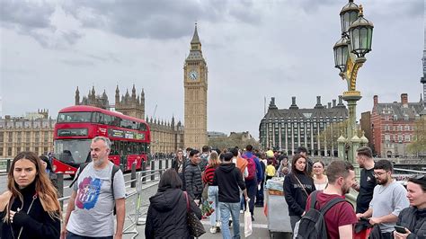 England London Summer Street Walk 2023 4K 60fps Walking Tour