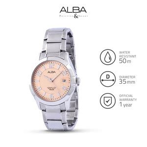 Promo Jam Tangan Pria Alba Prestige Quartz Stainless Steel Axhh