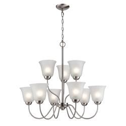 Thomas Conway Nickel Light Chandelier At Menards