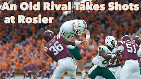 Ncaa Football Dynasty Mode An Old Rival Targets Rosier Its All