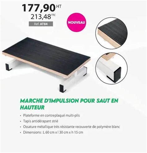 Promo Marche D Impulsion Pour Saut En Hauteur Chez Casal Sport