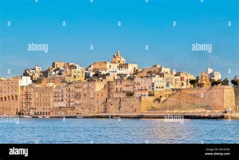 Three Cities, Grand Harbour, Valletta, Malta, Mediterranean, Europe ...