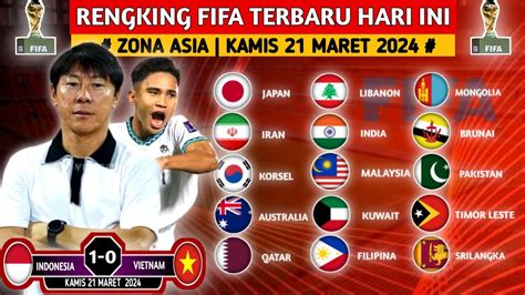 ALHAMDULILLAH INDONESIA MENANG RENGKING FIFA TERBARU SAAT INI 2024