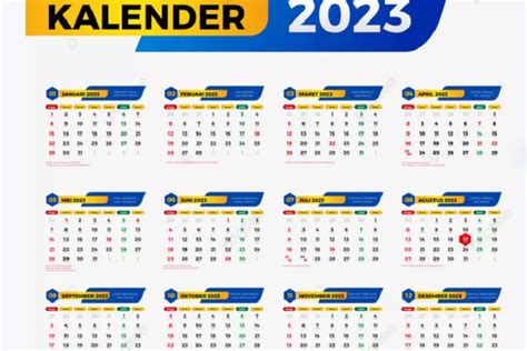 Kalender 2023 Daftar Hari Libur Nasional Dan Cuti Bersama Sinar