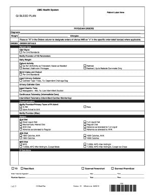 Fillable Online UMC Health System At A Glance University Medical