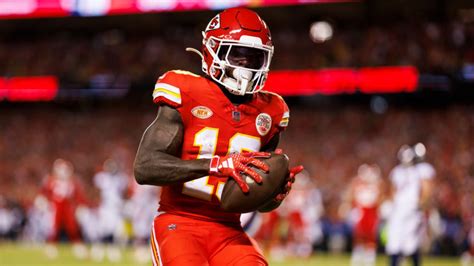 NFL Kadarius Toney Des Chiefs De Kansas City Ne Jouera Pas Au Super