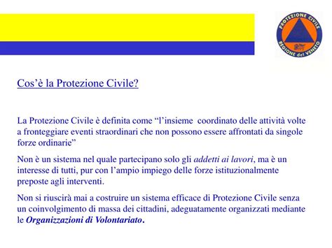 Ppt Introduzione Alla Protezione Civile Powerpoint Presentation Free