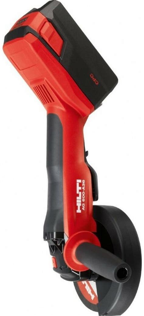 Hilti Angle Grinder Cordless V Li Ion Adjustable Handle Position