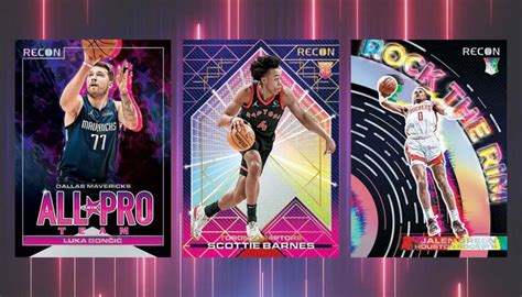 2023 24 Panini Recon Basketball Checklist Box Info Details