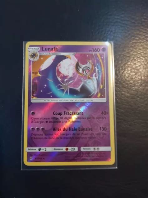 Carte Pokemon Lunala 61145 Rare Reverse Soleil Et Lune 2 Sl2 Fr