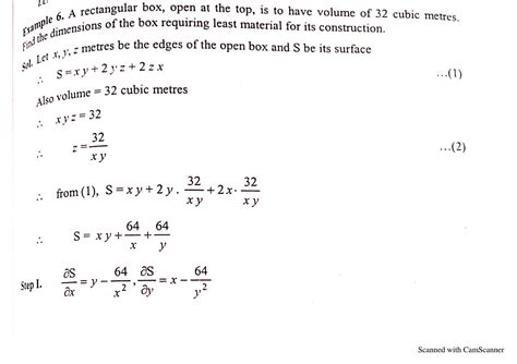 SOLUTION A Rectangular Box Opens At The Top Is To Have Volume Of 32