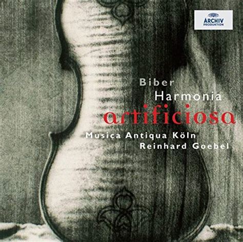 Harmonia Artificiosa Reinhard Goebel Musica Antiqua Koeln Heinrich