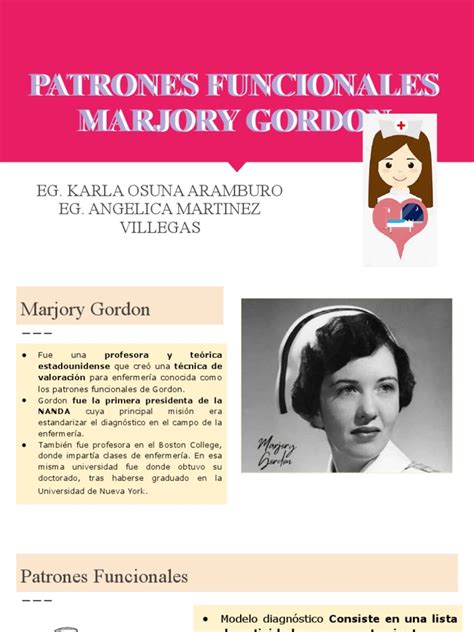 Patrones Funcionales Marjory Gordon Pdf Heces Dormir