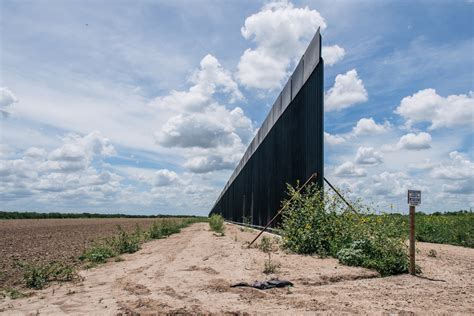 Texas Border Wall Map