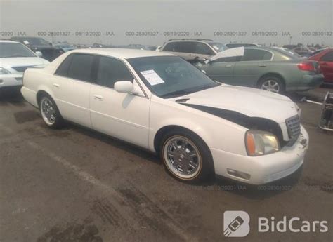 2004 Cadillac Deville 1g6kd54y34u261022 Bid History Bidcars