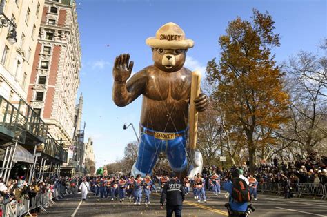 Smokey Bear Continued His 75th Birthday Celebration At The 2019 Macy’s Thanksgiving Day Parade