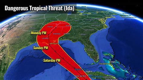 Ida, the 9th Storm of the Atlantic Hurricane Season Likely to Impact US ...