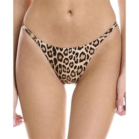 Vix Swim Nwt Vix Paula Hermanny Kimi Erin Knotrafa Leopard Bikini