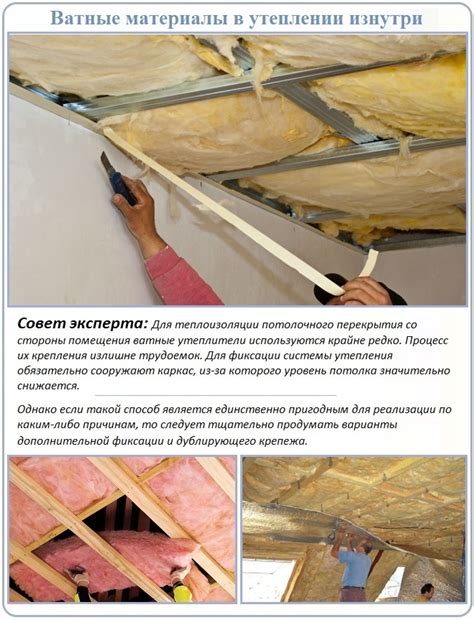 Утепление потолка в частном доме - almeg.ru