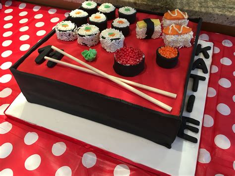 Sushi Cake Pastel De Cupcakes Tortas Cupcakes