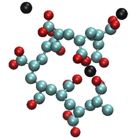 Left: Typical structure of the simulated system with three iron (II)... | Download Scientific ...