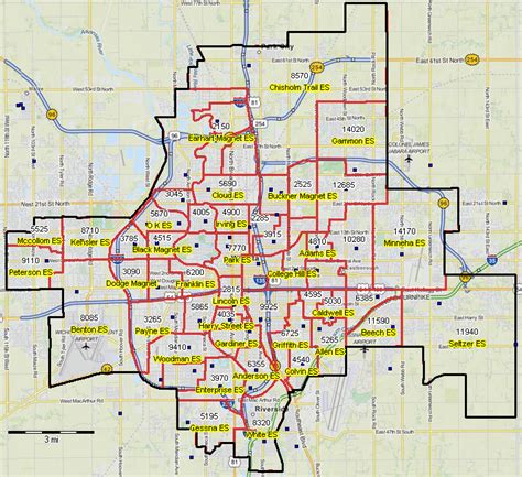 Wichita Zip Code Map