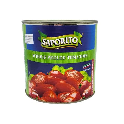 Noah Foods Whole Peeled Tomato A10 Saporito