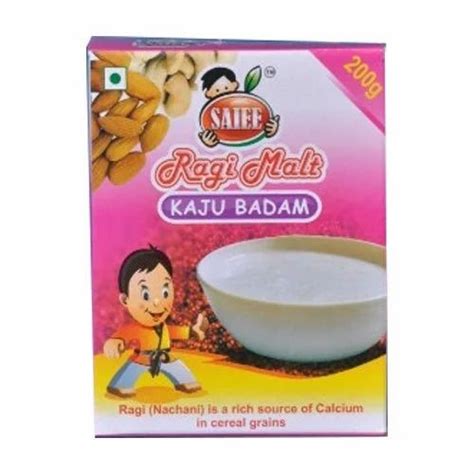 Kaju Badam Flavour Ragi Malt At Rs Piece Finger Millet Malt In