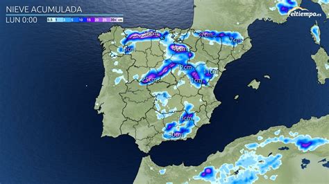 Dónde va a nevar Estas serán las nevadas de la semana Eltiempo es