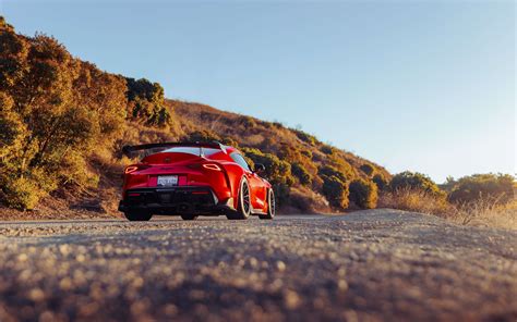 Toyota Gr Supra A90 At R2 Swan Neck Wing Adro Inc