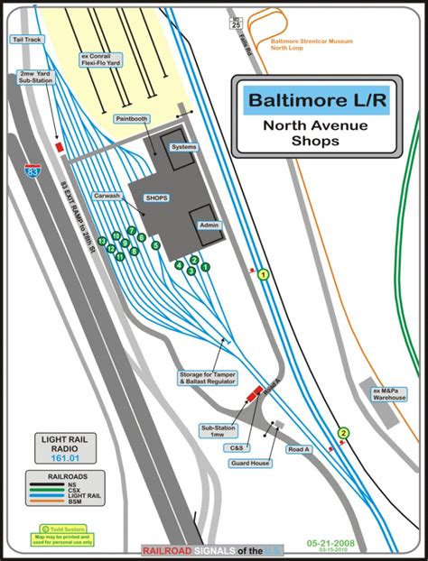 Baltimore Light Rail Route Map