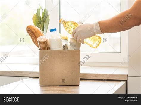 Donation Box Food On Image And Photo Free Trial Bigstock