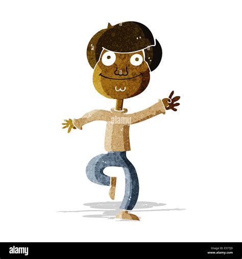 Cartoon Dancing Man Stock Vector Image And Art Alamy