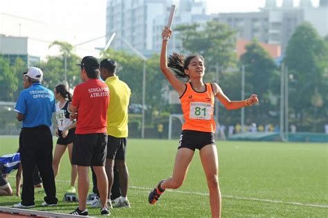 School Sports: Singapore Sports School sweep B and C Division 4x400m ...