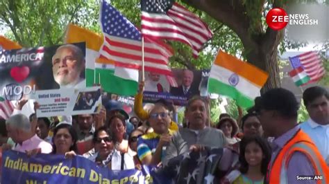 Modi Modi Indian Diasporas Unity Rally To Welcome Pm Modi To