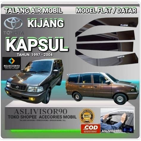 Toyota Kijang Capsule Flat Gutter Shopee Philippines