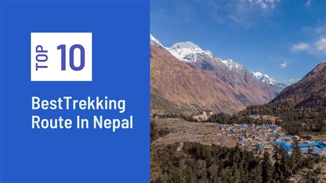 Top 10 Best Trekking in Nepal - Amigo Treks & Expedtion