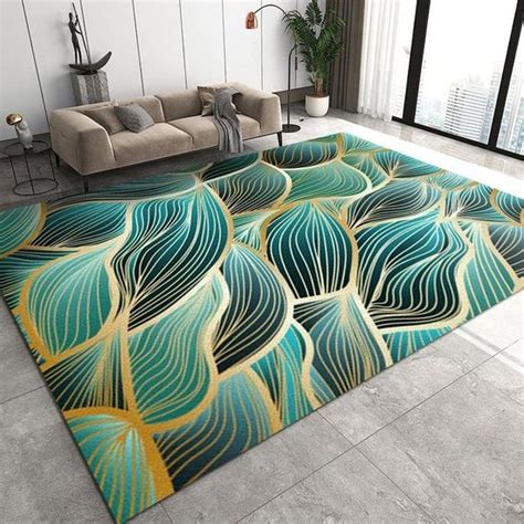 Feuille De Bananier Plante Tropicale Enfants Tapis De Jeu Lavable