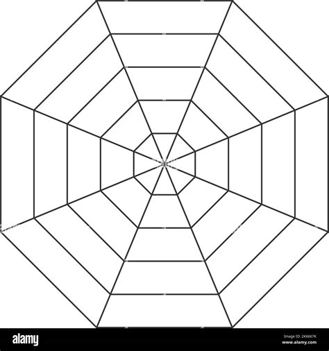 Spider Web Chart Template