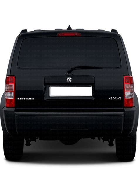 Dodge Nitro Dimensions Rear View