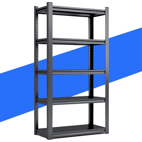 Sftormas 5 Tier Garage Shelvingheavy Duty Storage Shelvesadjustable