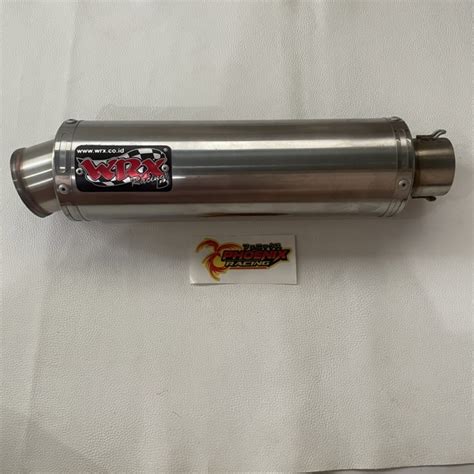 Jual Silincer Knalpot Tak Wrx Stainless Steel Shopee Indonesia