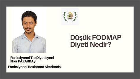 Düşük FODMAP diyeti nedir ve nasıl uygulanır YouTube